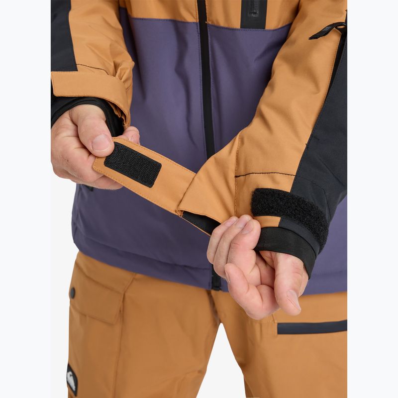 Geacă de snowboard pentru bărbați Quiksilver Sycamore Block 20K dark ivy 6