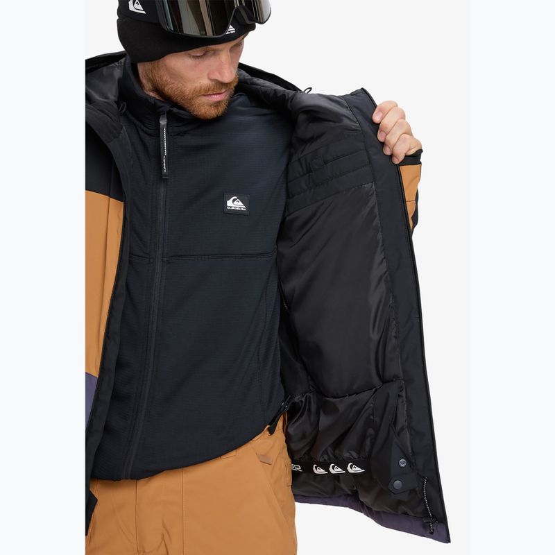 Geacă de snowboard pentru bărbați Quiksilver Sycamore Block 20K dark ivy 13