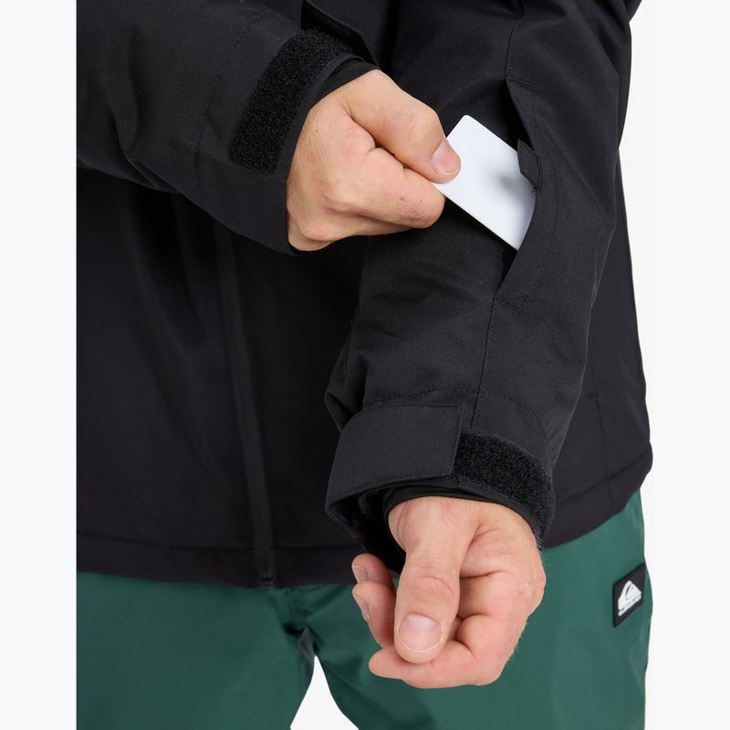 Geacă de snowboard pentru bărbați Quiksilver Titano EQYTJ03513 true black 5