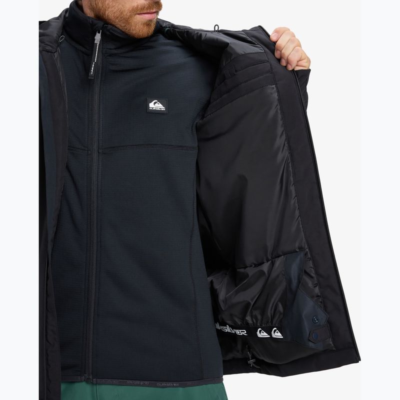 Geacă de snowboard pentru bărbați Quiksilver Titano EQYTJ03513 true black 12