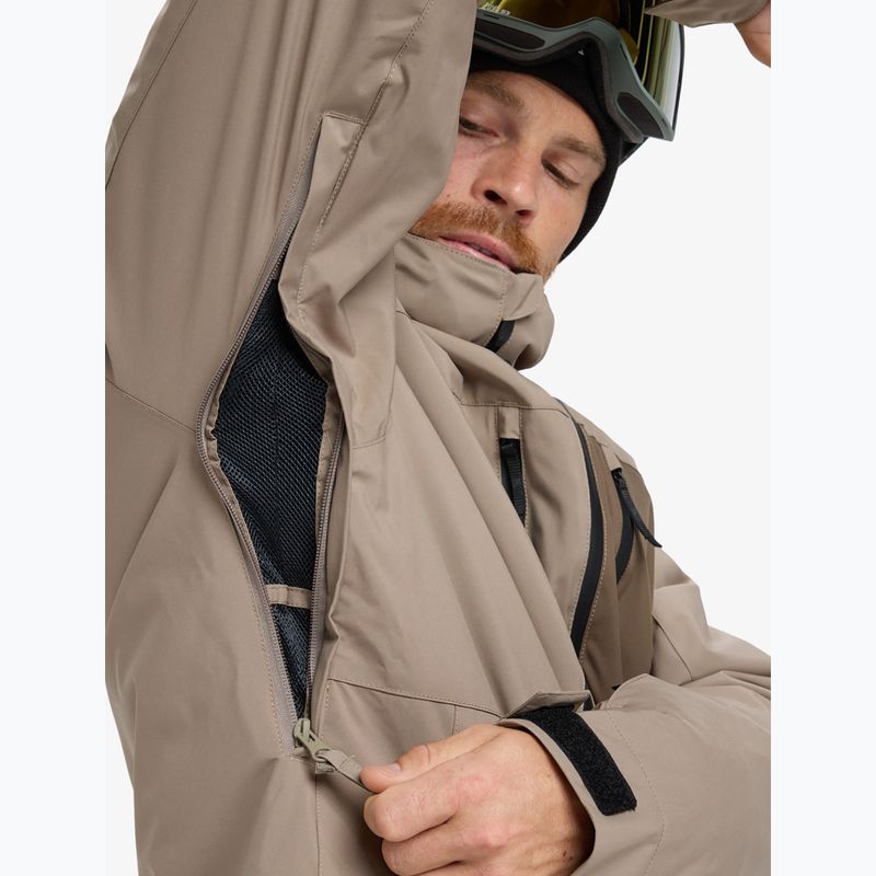 Geacă de snowboard pentru bărbați Quiksilver Sycamore Solid 20K fallen rock 7