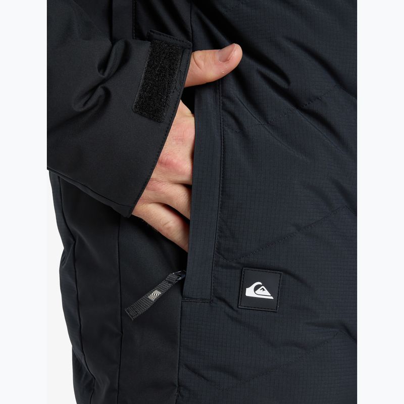 Geacă de snowboard pentru bărbați Quiksilver The Edge true black 8