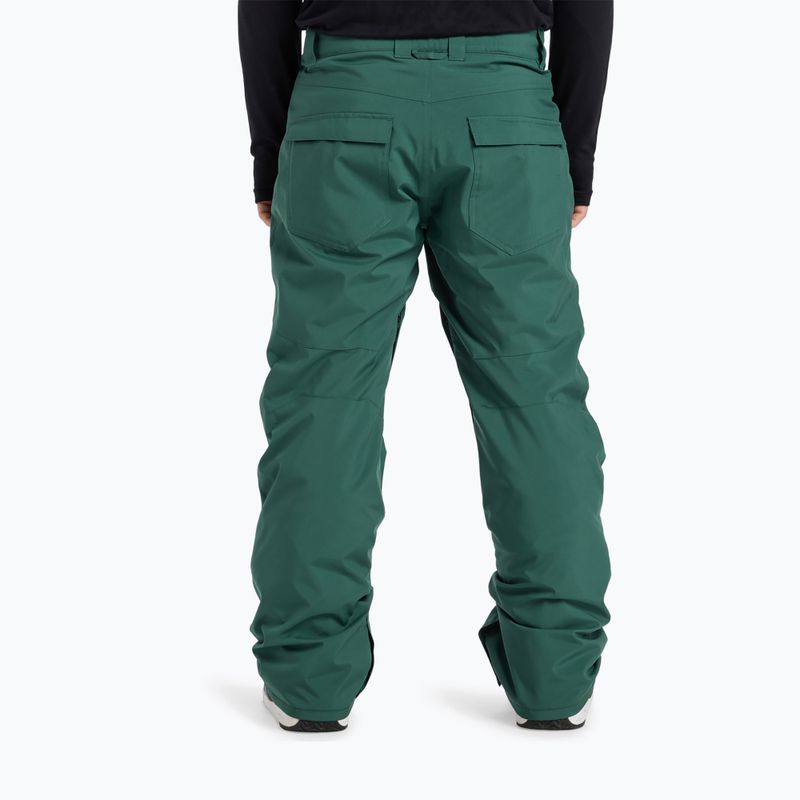 Pantaloni de snowboard pentru copii Quiksilver Estate trekking green 2