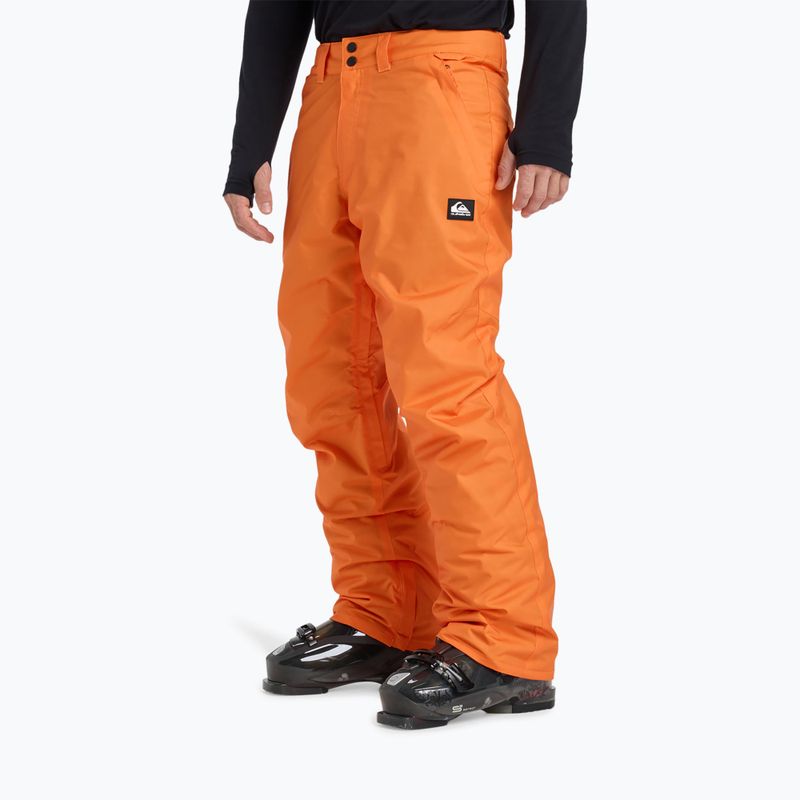 Pantaloni de snowboard pentru bărbați Quiksilver Estate orange peel 3