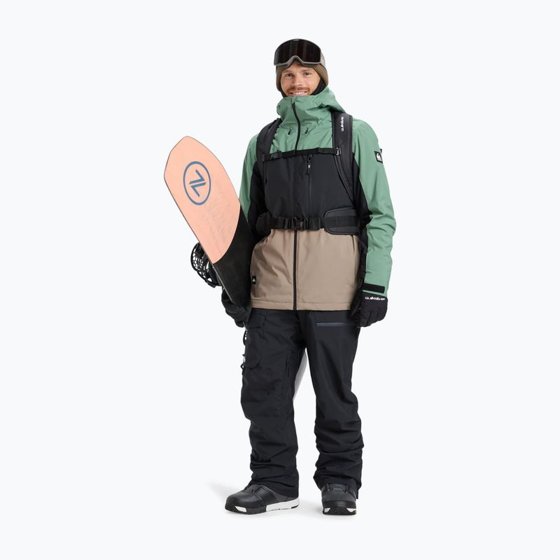 Geacă de snowboard pentru bărbați Quiksilver Sycamore Block 20K dark ivy 3