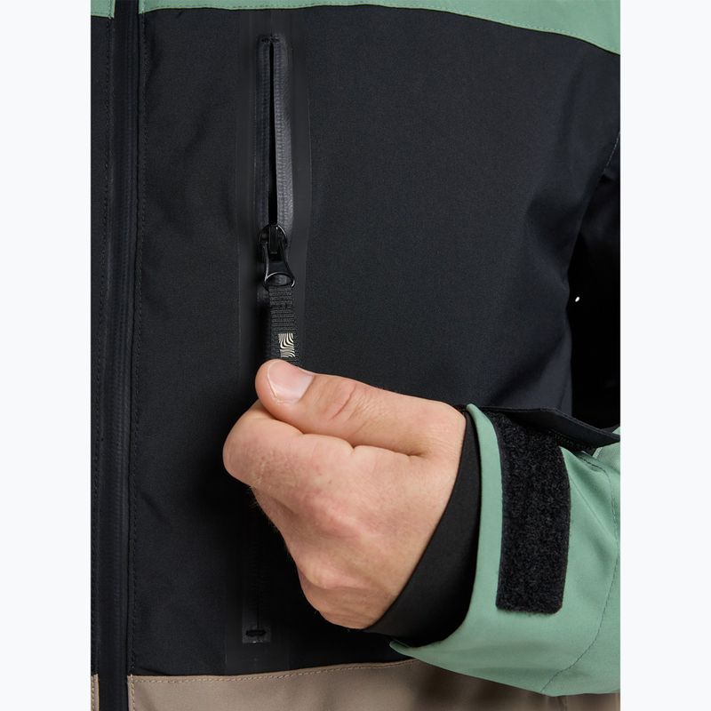 Geacă de snowboard pentru bărbați Quiksilver Sycamore Block 20K dark ivy 2