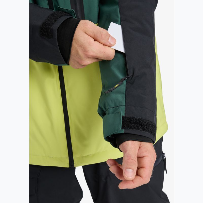 Geacă de snowboard pentru bărbați Quiksilver Sycamore Block 20K dark ivy 5