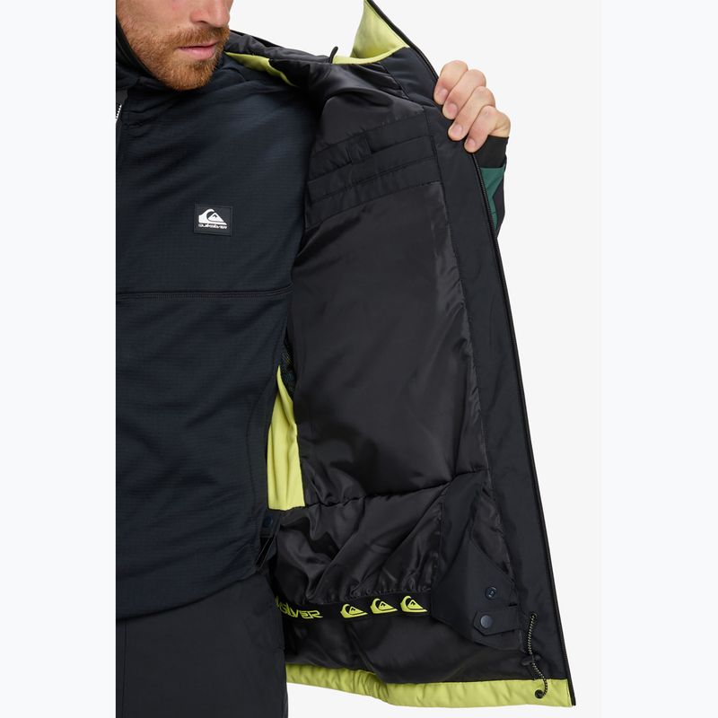 Geacă de snowboard pentru bărbați Quiksilver Sycamore Block 20K dark ivy 13