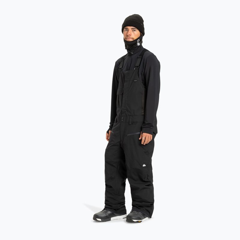 Pantaloni de snowboard pentru bărbați Quiksilver Paramo Stretch 20K Bib true black 3