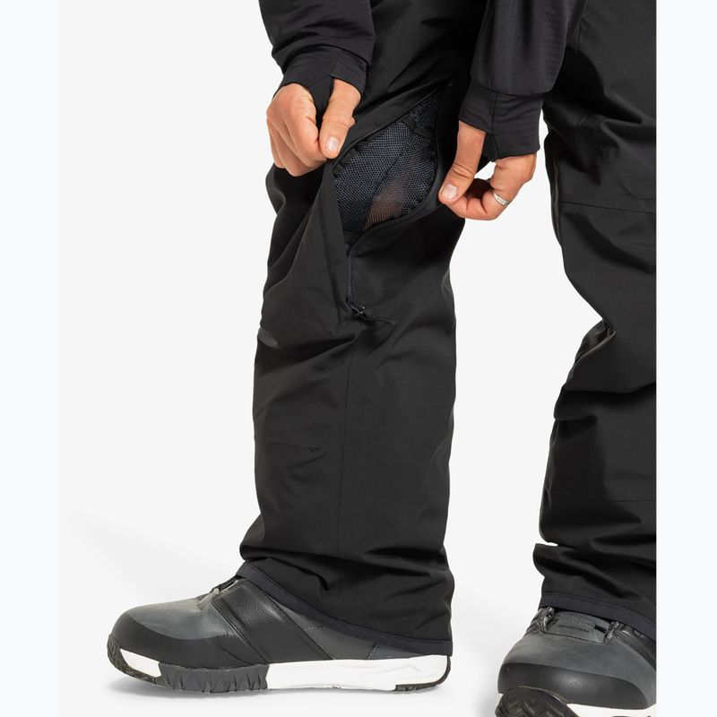Pantaloni de snowboard pentru bărbați Quiksilver Paramo Stretch 20K Bib true black 8