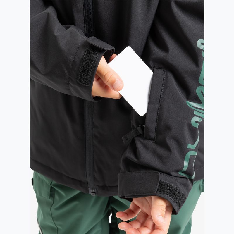 Geacă de snowboard pentru copii Quiksilver Mission true black 5