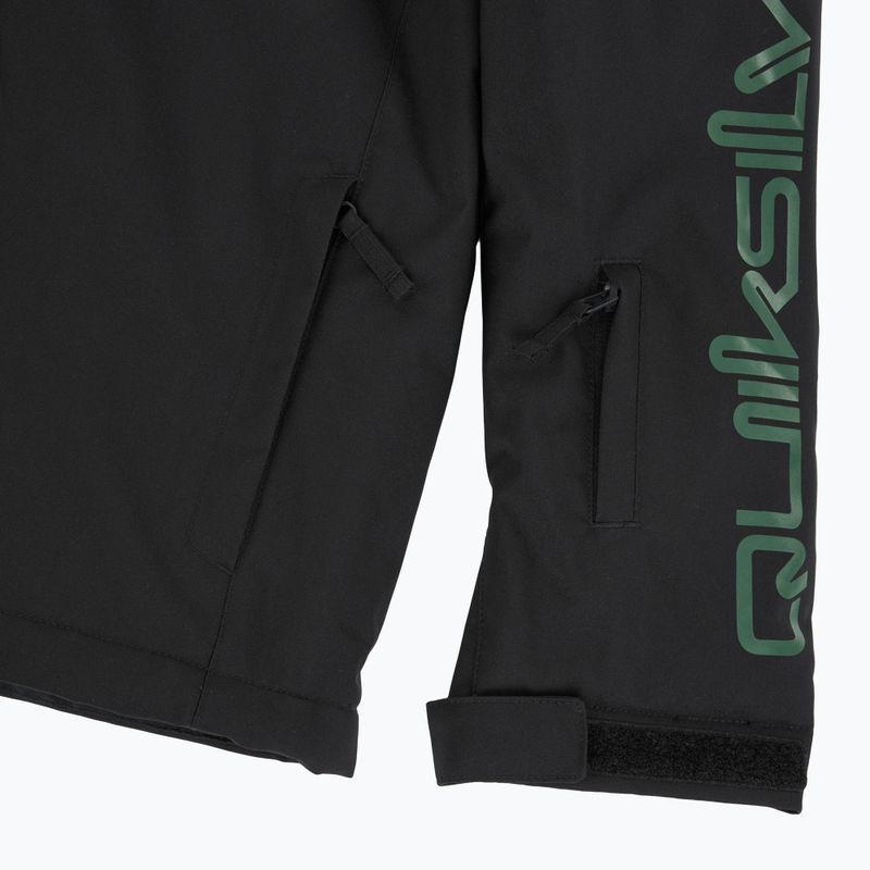 Geacă de snowboard pentru copii Quiksilver Mission true black 12