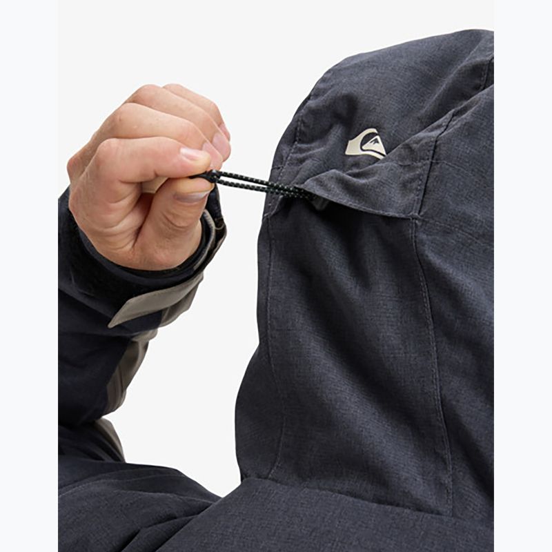 Geacă de snowboard pentru bărbați Quiksilver Dawson trekking green 6