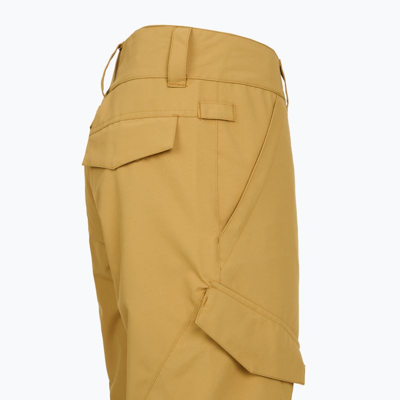 Pantaloni de snowboard pentru copii DC Nonchalant mustard gold 9