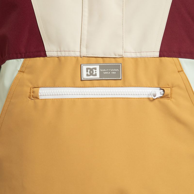 Geacă de snowboard pentru femei DC Chalet Anorak oatmeal 5