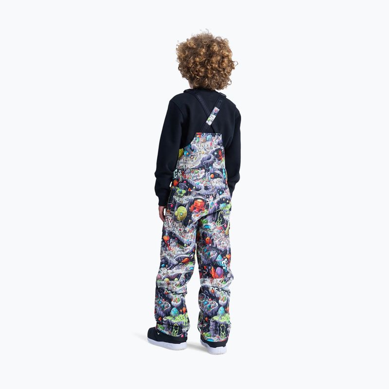 Pantaloni de snowboard pentru copii DC Roadblock Youth Bib outer world black 2