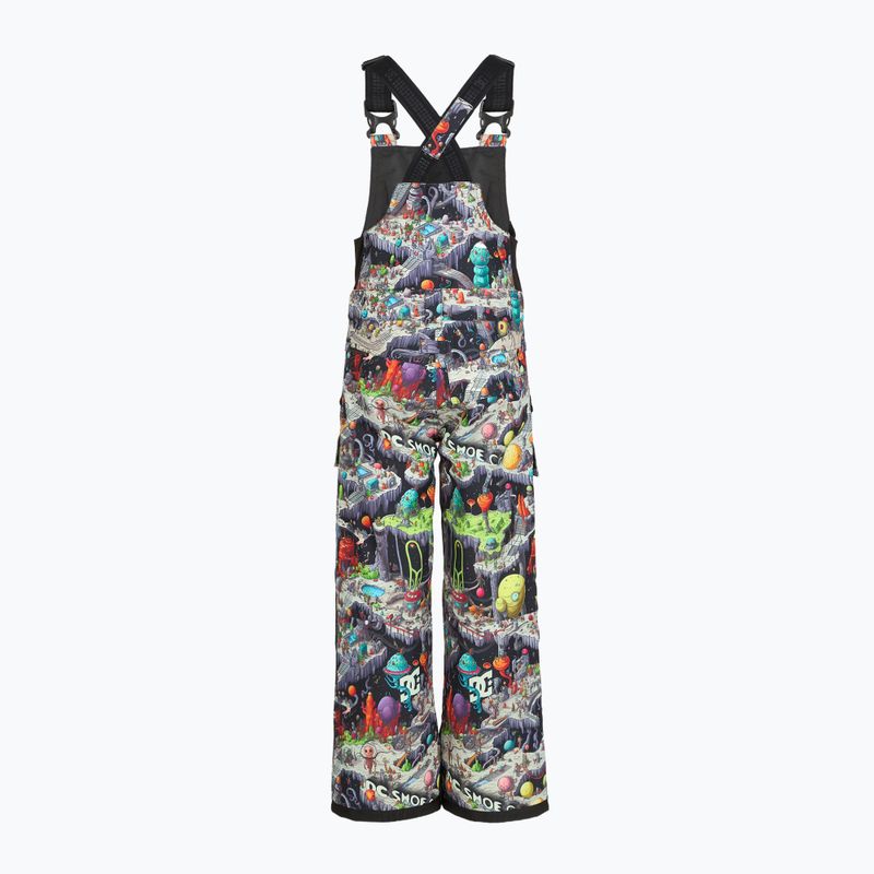 Pantaloni de snowboard pentru copii DC Roadblock Youth Bib outer world black 4