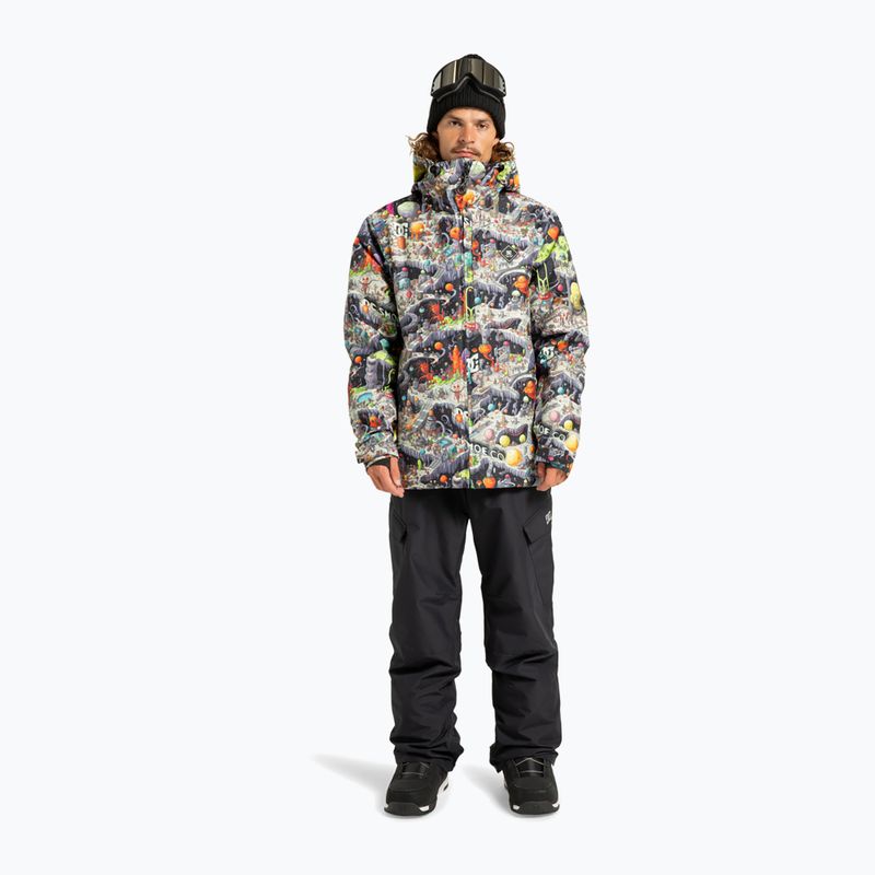 Geacă de snowboard pentru bărbați DC Basis Print outer world black 2