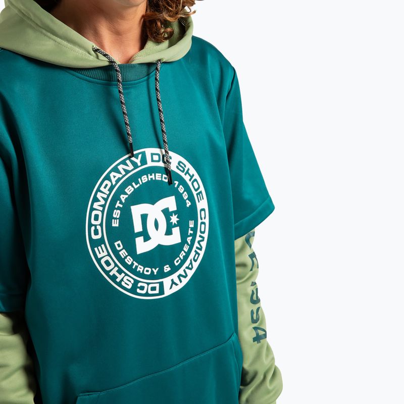Bluză de snowboard pentru bărbați DC Dryden deep teal 5