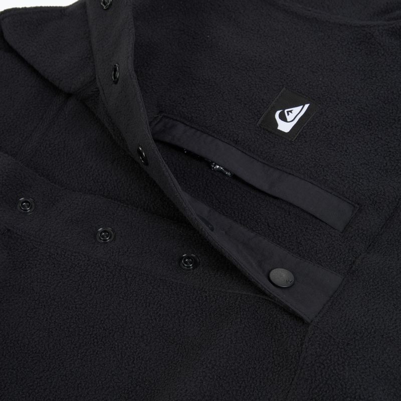 Bluză fleece pentru copii Quiksilver No Destination Half Zip black 3