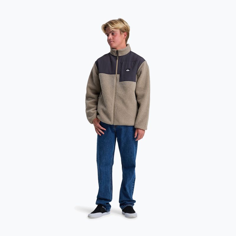 Bluză fleece pentru bărbați Quiksilver Sallow Water Full Zip fallen rock 2