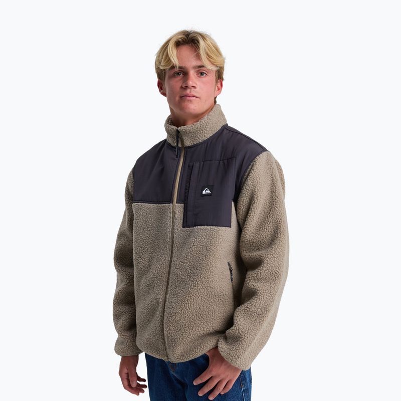 Bluză fleece pentru bărbați Quiksilver Sallow Water Full Zip fallen rock 4