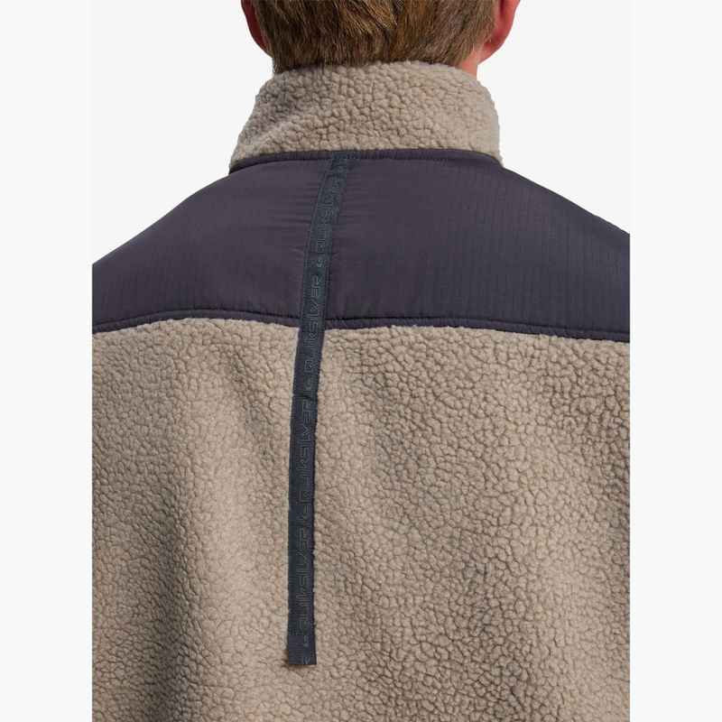 Bluză fleece pentru bărbați Quiksilver Sallow Water Full Zip fallen rock 5