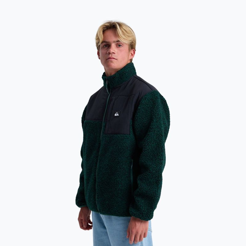 Bluză fleece pentru bărbați Quiksilver Sallow Water Full Zip indian ink heather 4
