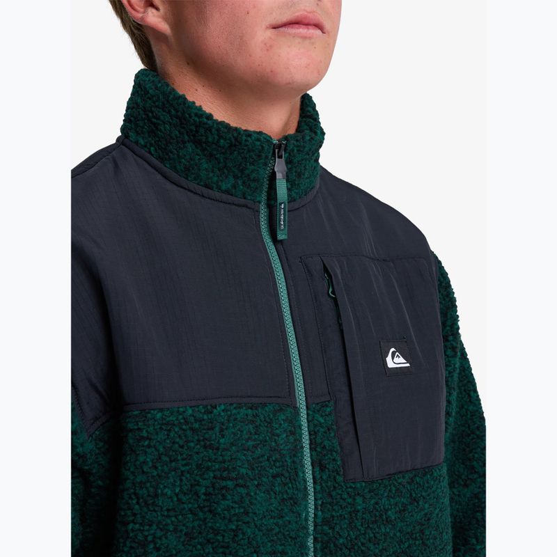 Bluză fleece pentru bărbați Quiksilver Sallow Water Full Zip indian ink heather 5
