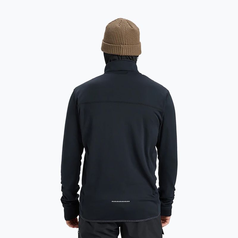 Bluză de snowboard pentru bărbați Quiksilver Steep Point Full Zip Fleece true black 3