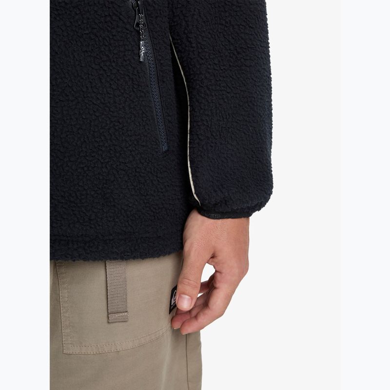 Bluză de snowboard pentru bărbați Quiksilver Omni Sherpa Half Zip black 6