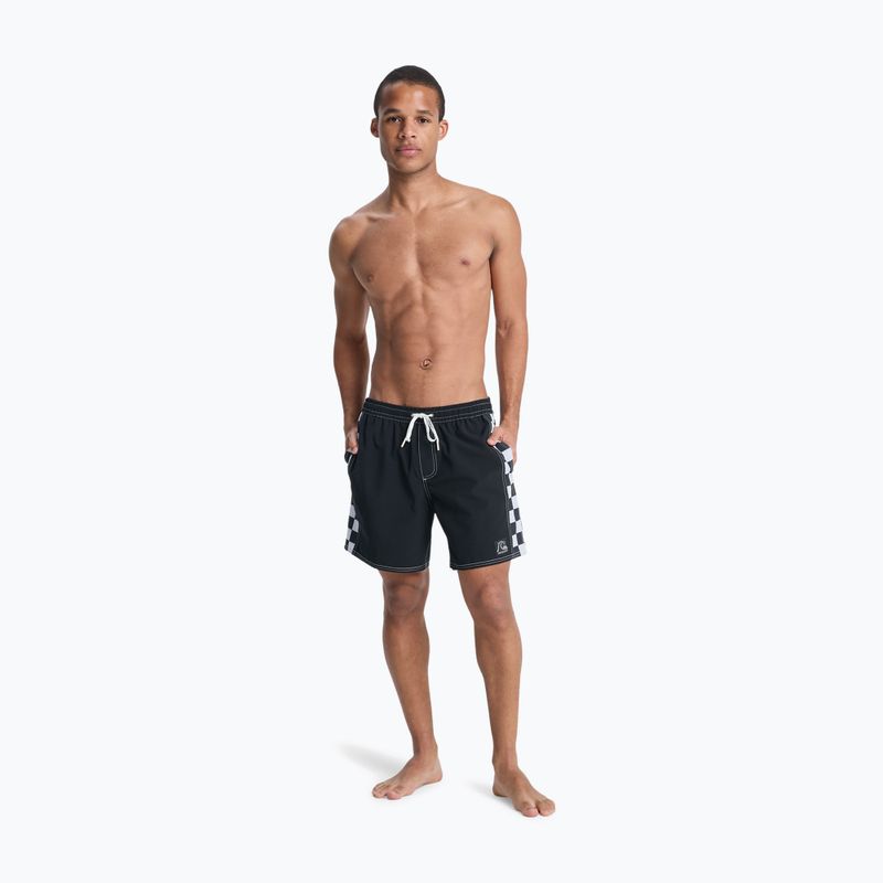 Pantaloni scurți de baie pentru bărbați Quiksilver Original Arch Volley 17" black 4