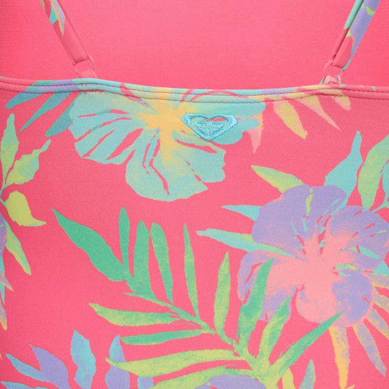 Costum de baie întreg pentru copii ROXY Aquarella sangria sunset aquarella rg 3