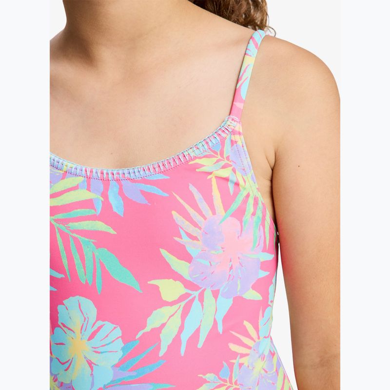 Costum de baie întreg pentru copii ROXY Aquarella sangria sunset aquarella rg 4