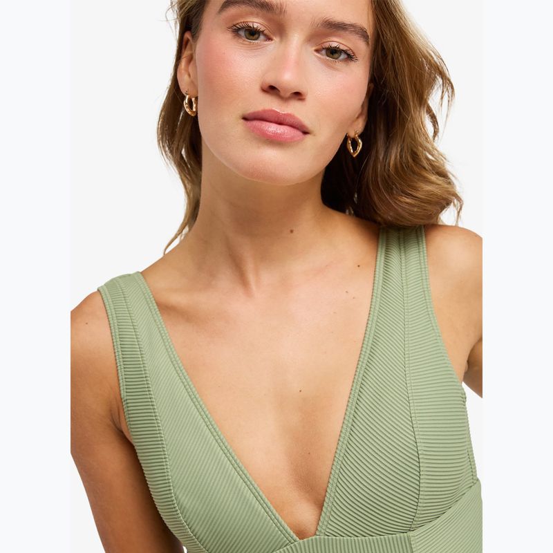Costum de baie întreg pentru femei ROXY Elongated oil green 5