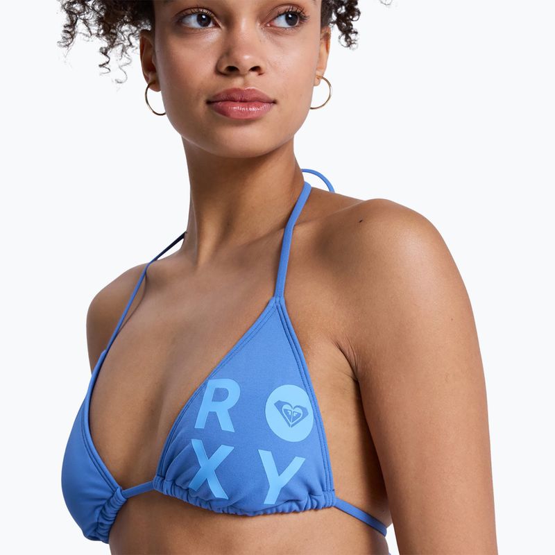 Costum de baie din două piese pentru femei ROXY Solid Essentials Tiki Tri dutch blue 6