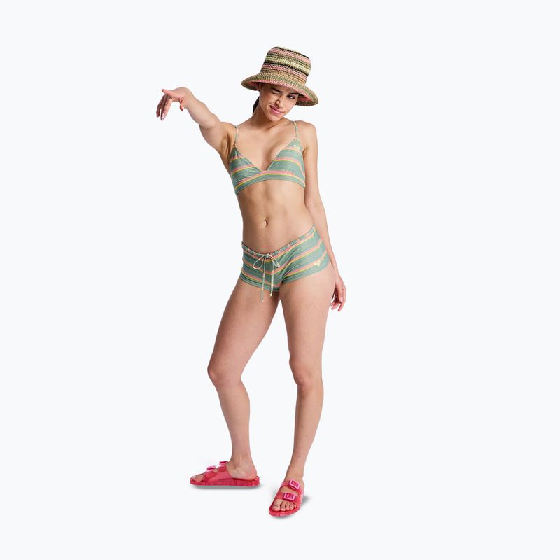 Partea de jos a costumului de baie ROXY Ocean Dreamer Classic Shorty Lr oil green say it with stripes 2