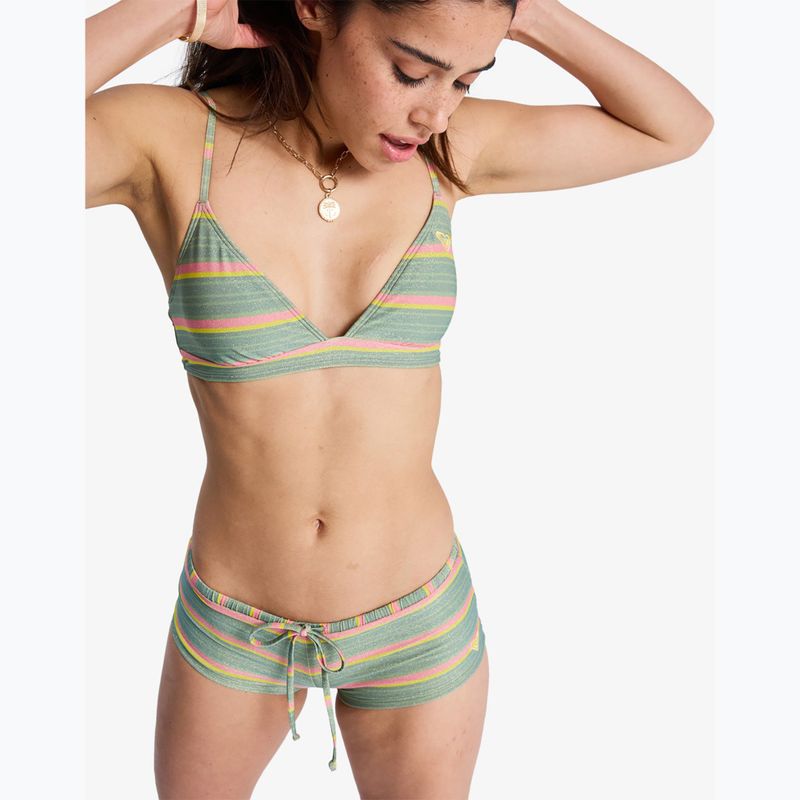 Partea de jos a costumului de baie ROXY Ocean Dreamer Classic Shorty Lr oil green say it with stripes 5