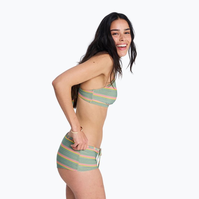 Partea de jos a costumului de baie ROXY Ocean Dreamer Classic Shorty Lr oil green say it with stripes 6
