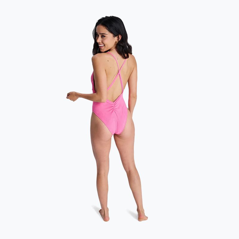 Costum de baie întreg pentru femei ROXY Paradise HI sangria sunset 3