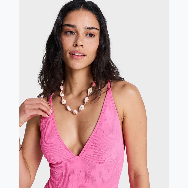 Costum de baie întreg pentru femei ROXY Paradise HI sangria sunset 5