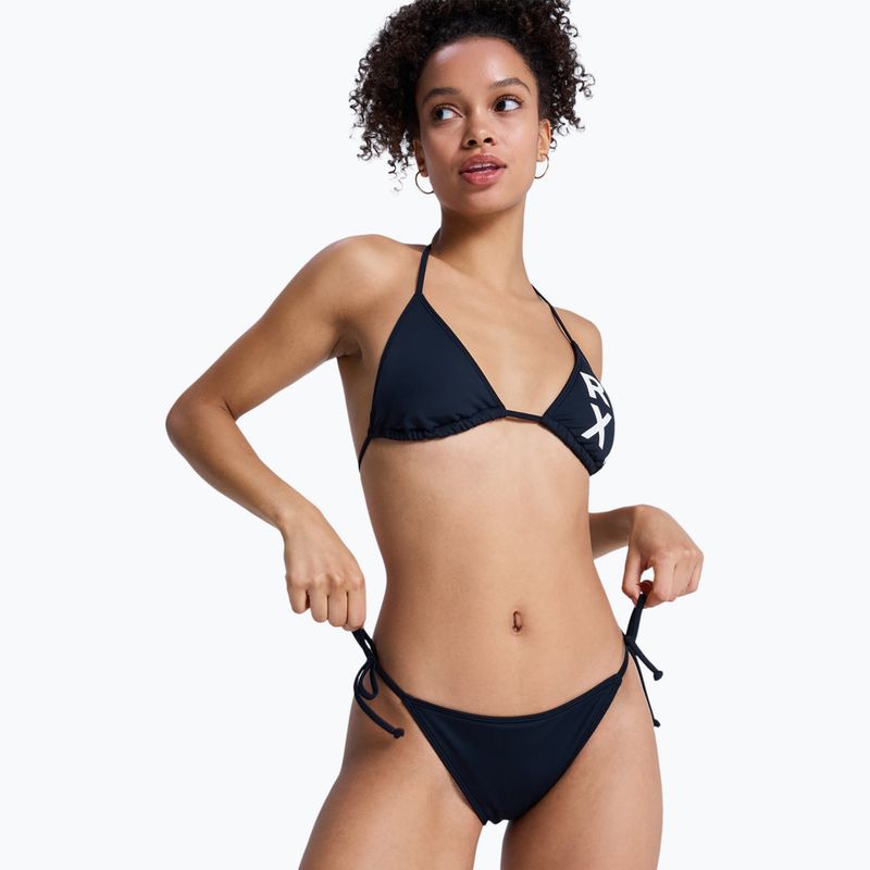 Costum de baie din două piese pentru femei ROXY Solid Essentials Tiki Tri anthracite 4