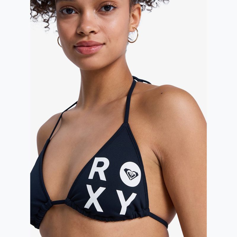 Costum de baie din două piese pentru femei ROXY Solid Essentials Tiki Tri anthracite 6
