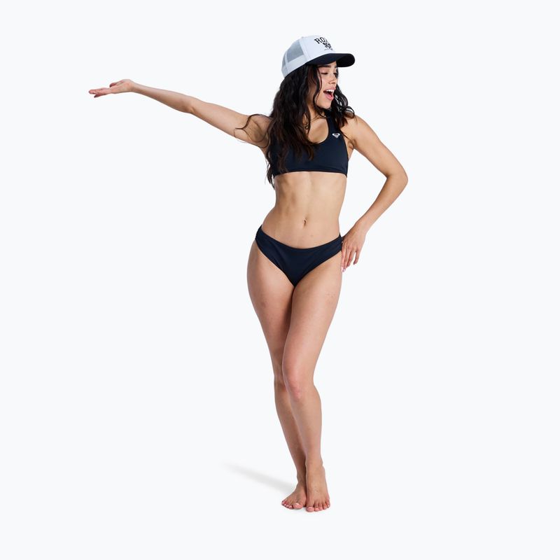 Partea de jos a costumului de baie ROXY Solid Essentials Hipster anthracite 2