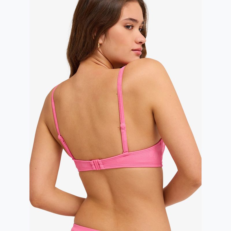 Top de costum de baie ROXY Paradise Wire Free Dcup sangria sunset 3