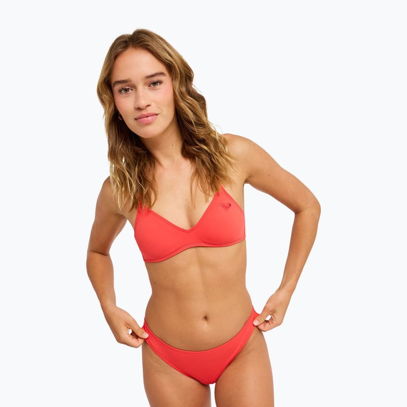 Partea de jos a costumului de baie ROXY Solid Essentials Moderate hibiscus 4