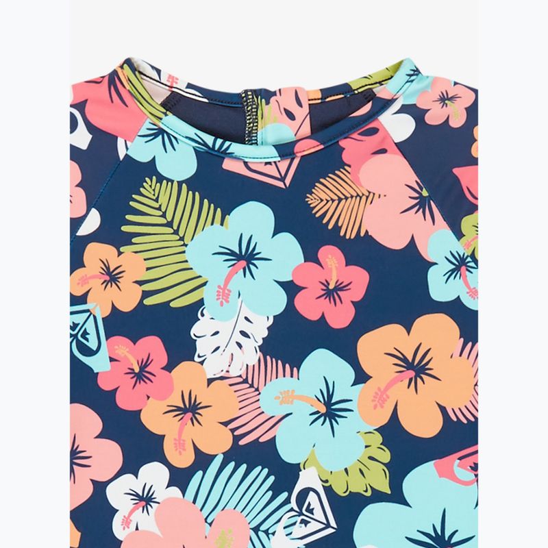 Costum de baie întreg pentru copii ROXY Morning Flower Onesie mood indigo morning flowers 3