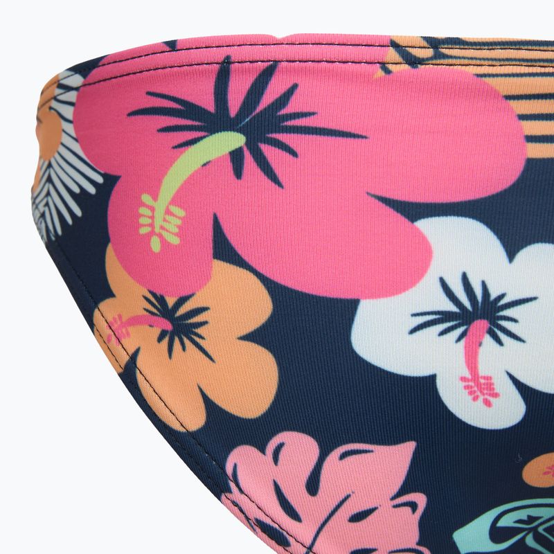 Bluză cu mânecă lungă + partea de jos a costumului de baie ROXY Morning Flower Lycra Set mood indigo morning flowers 9