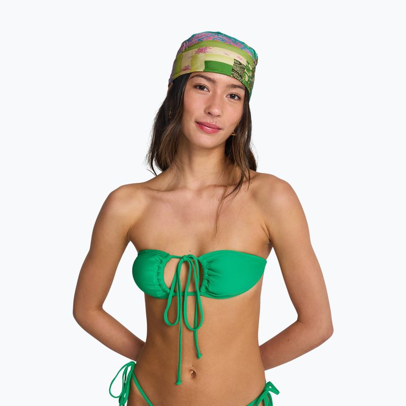 Top de costum de baie Billabong Sol Searcher Multi Triangle summer green 6