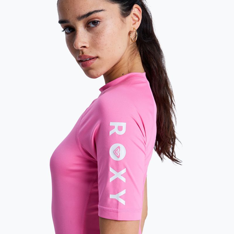 Tricou de înot pentru femei ROXY Whole Hearted sangria sunset 4